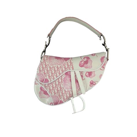 dior saddle bag cherry blossom|christian dior saddle bag crossbody.